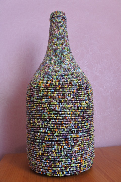 decor glass decorate jars bottles jar creative beautify cabinet kitchen
