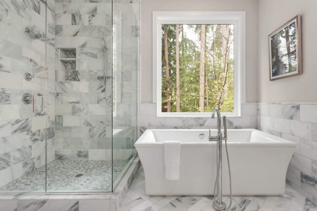 Walk In Bath Tub And Shower Combo Ideas, Shower Tub Combo Tile Ideas