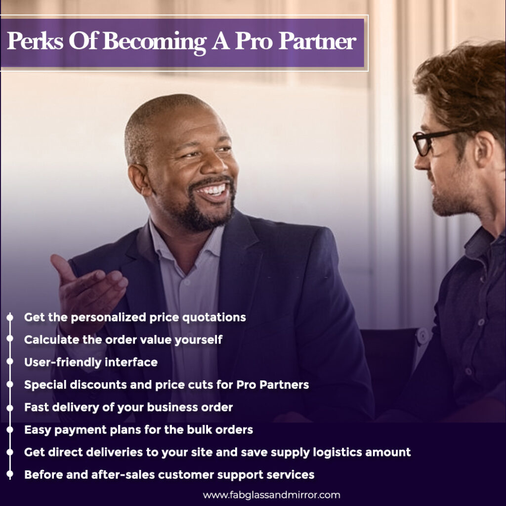 Perks of becoming a pro partner