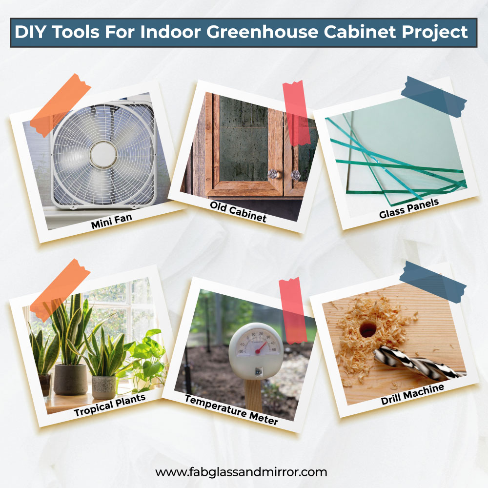 Required Tools for Indoor Greenhouse Cabinet