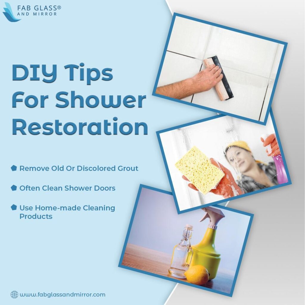 Shower restoration diy tips