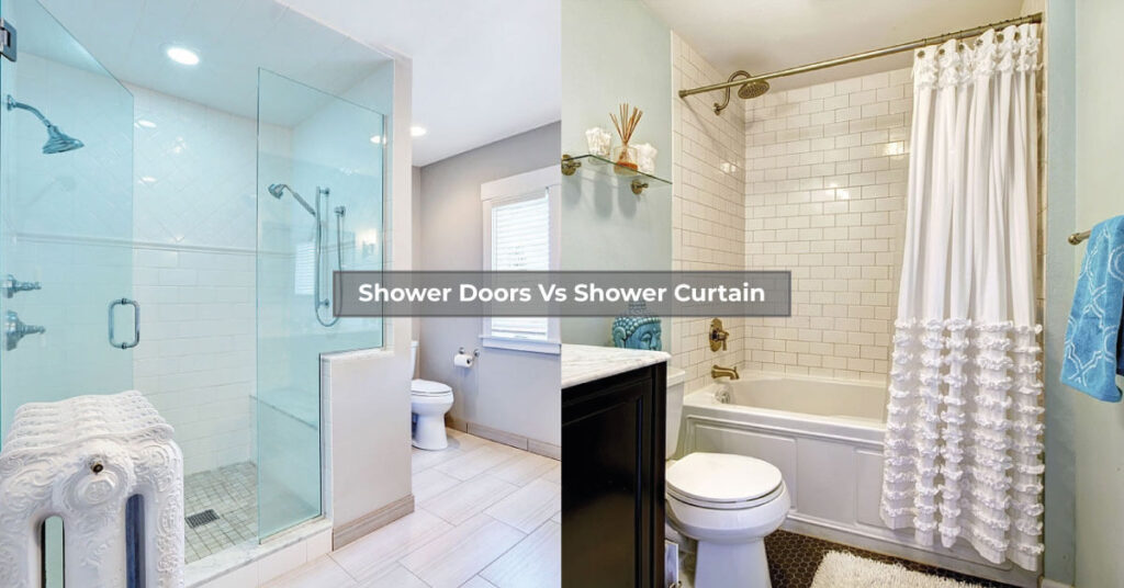 Shower Doors Vs Shower Curtain The Face-Off