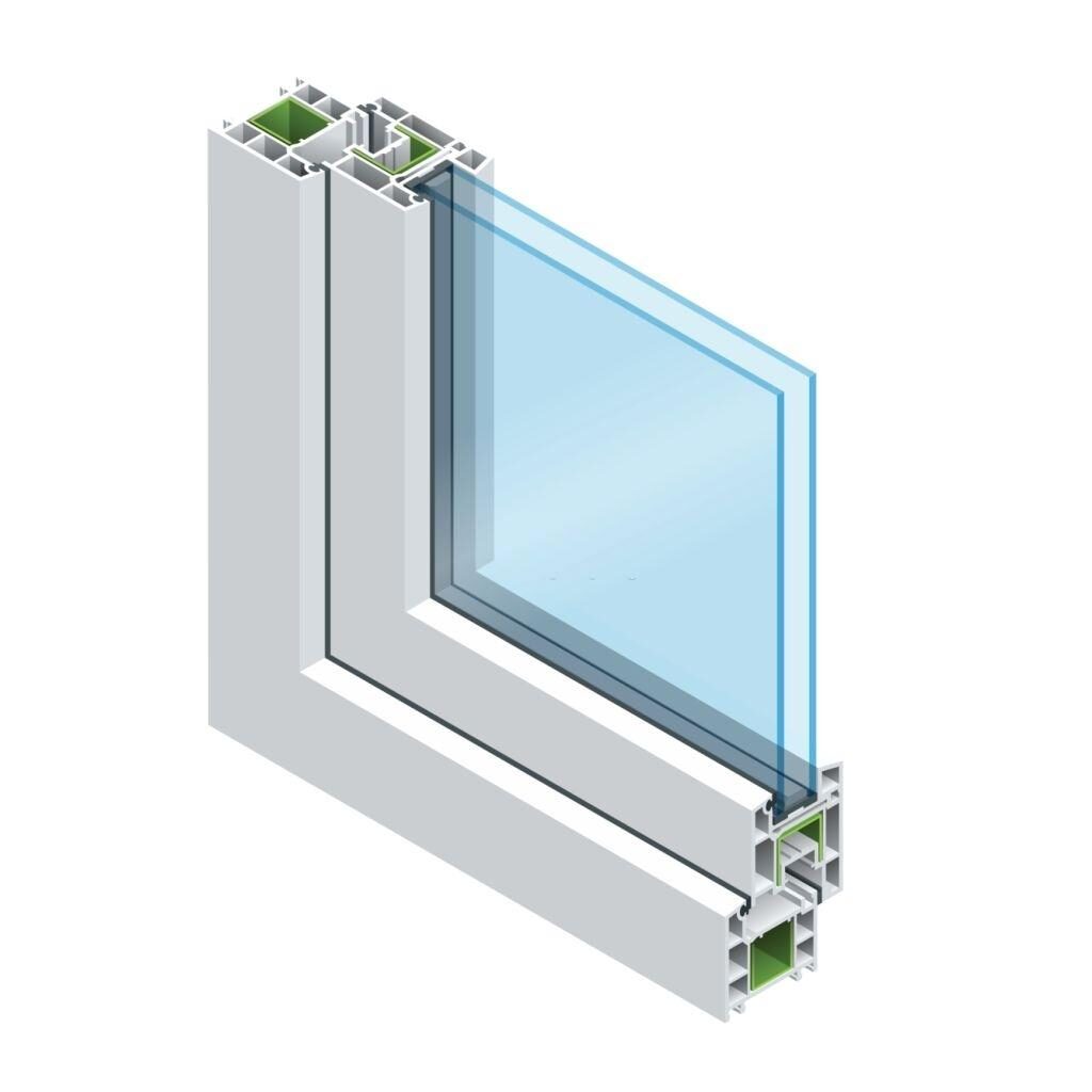 Double pane window picture