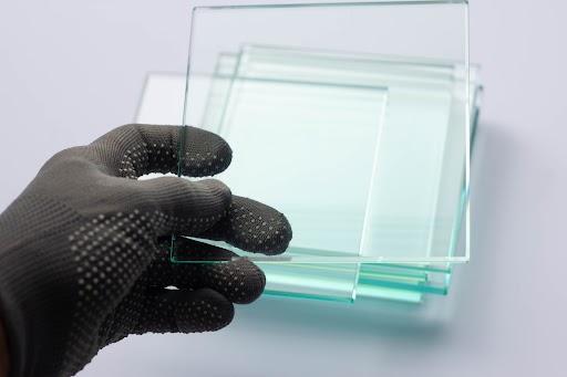 Sheet of low-e glass