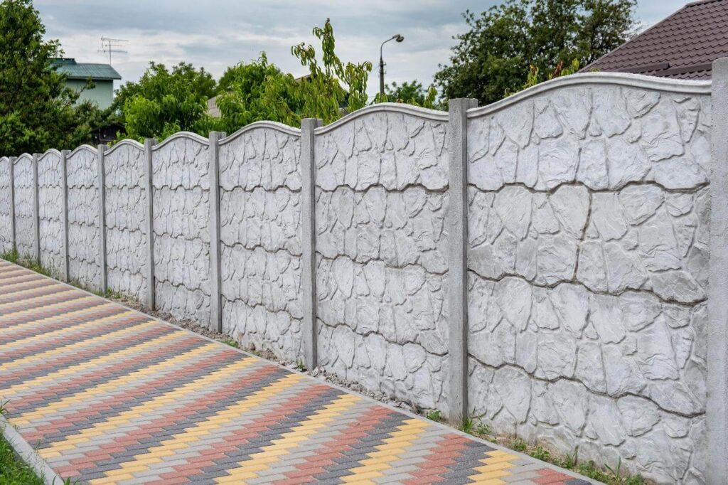 Solid Concrete Fences