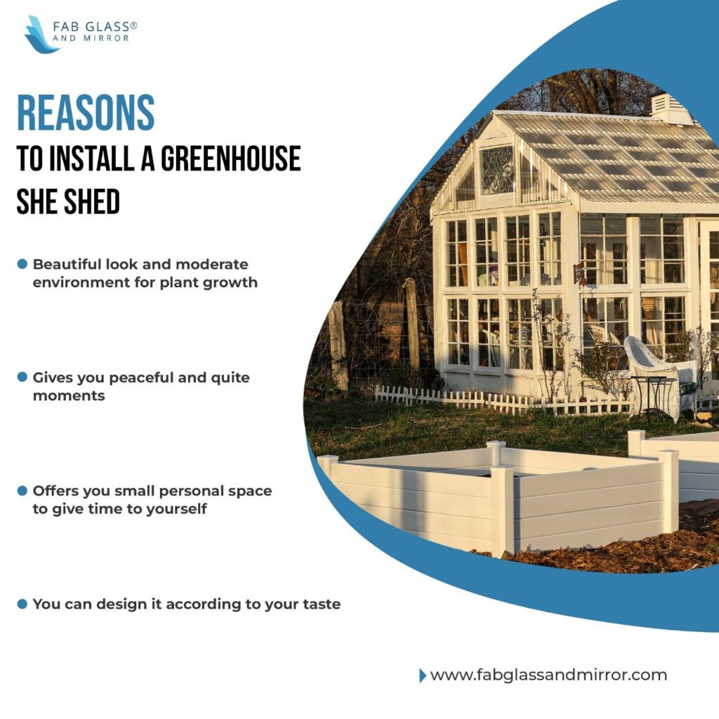 Advantages Of Greenhouse She Shed