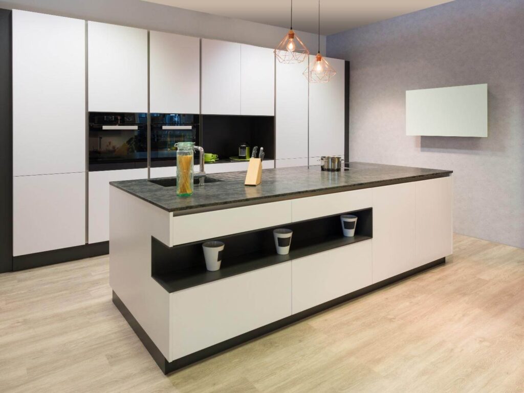 SLAB KITCHEN CABINETS