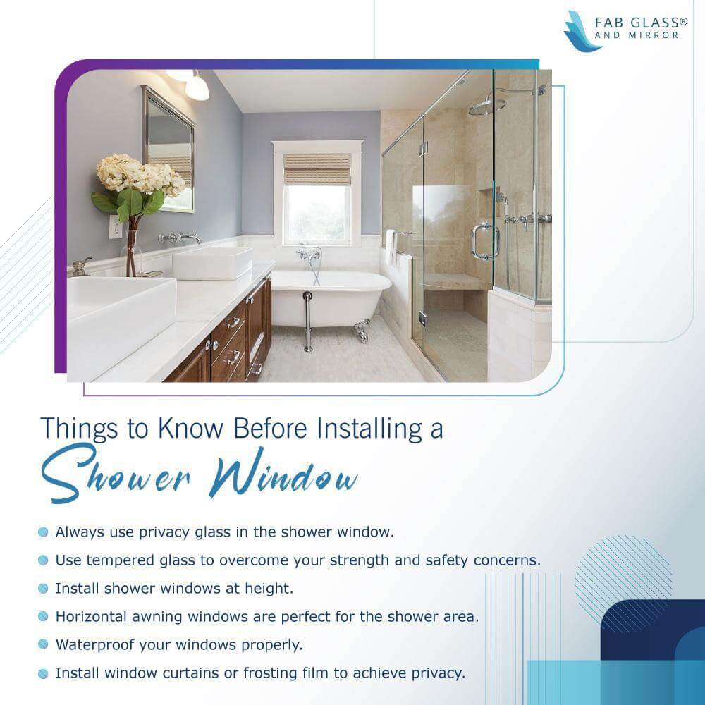 Things to Consider About Window in Shower