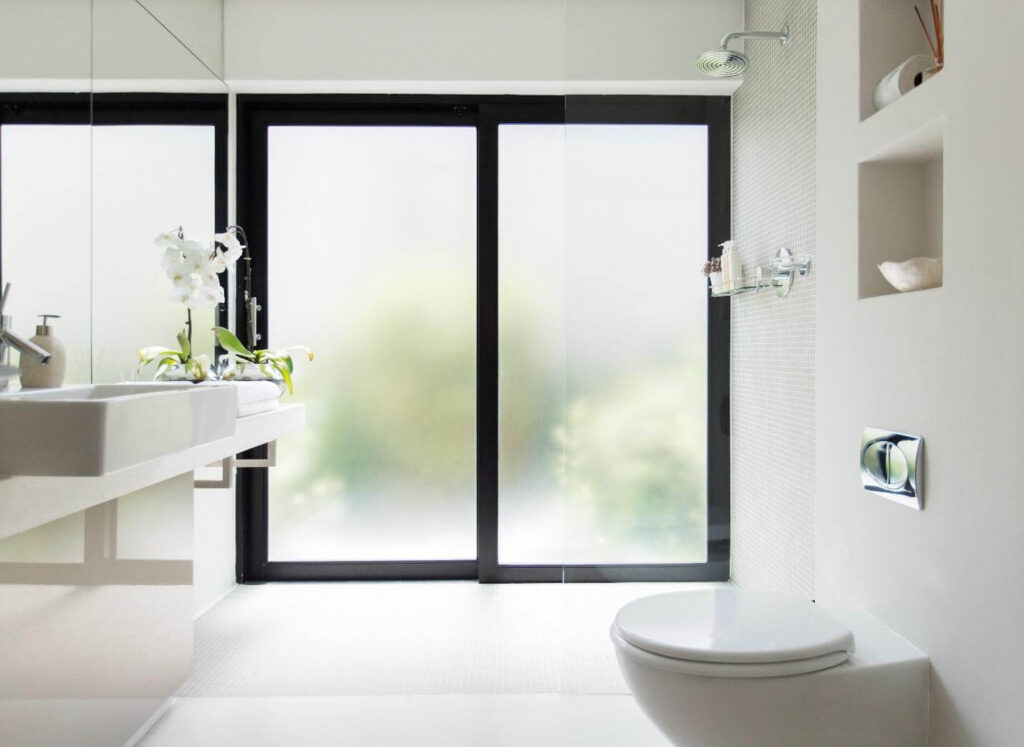 Achieve The Perfect Blend Of Aesthetics And Privacy With Frosted Glass Bathroom Door