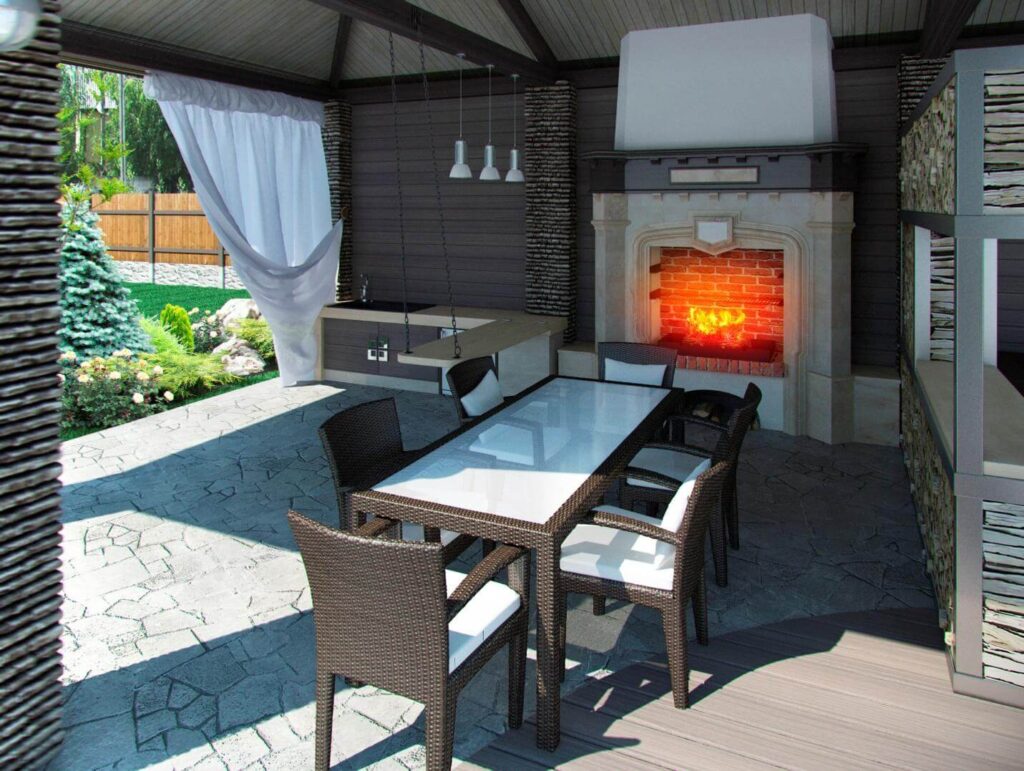 Set Up An Outdoor Dining Space