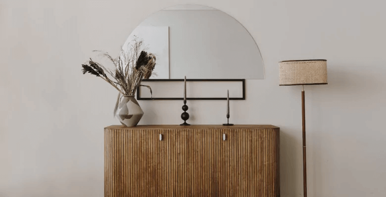 Half-Circle Mirrors