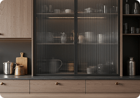 Informational blogs on cabinet glass designs and custom inserts