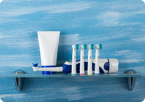 Storage and display ideas using modern glass shelving