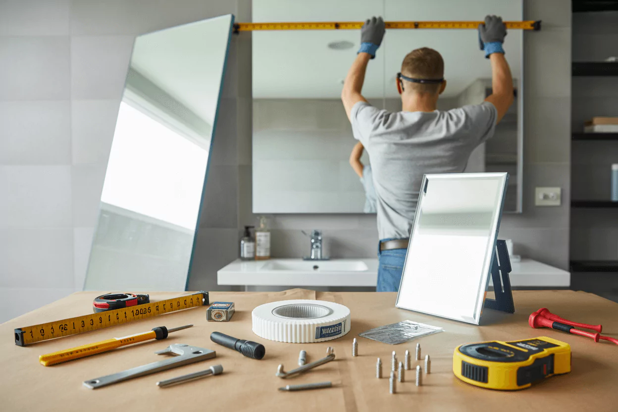 DIY Wall Mirror Installation - Tools, Tips & Step-by-Step Guide