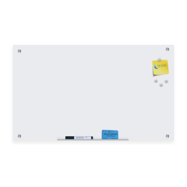 Magnetic Eraser Glass Board 36