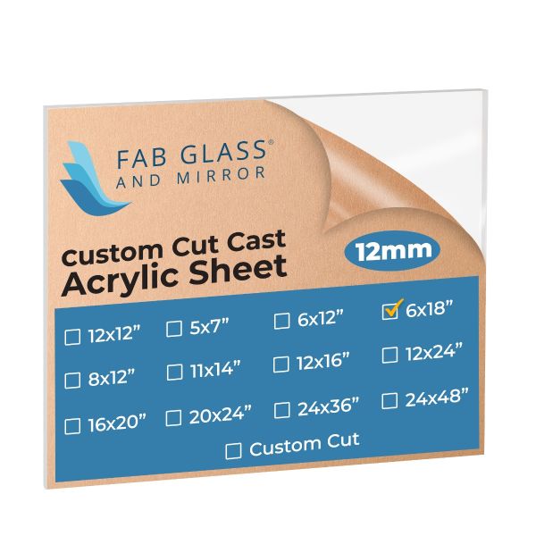 Acrylic Plexiglass Sheets, Rectangle Clear PET Sheet 6