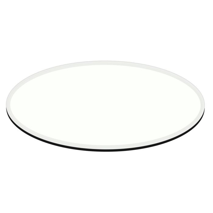 Beveled Tempered Glass, 42 Inch Round Table Top Replacement