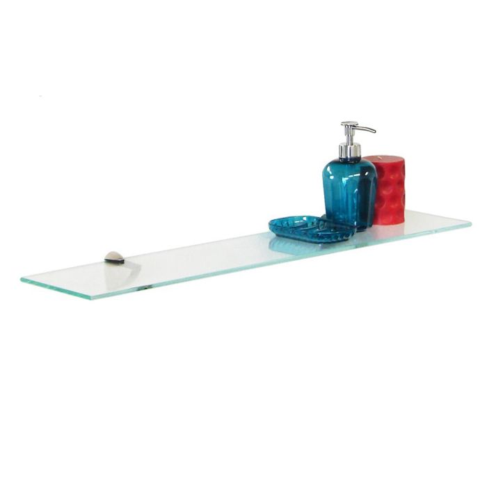 Rectangle Glass Shelf 6 X 27 Low Iron, Best Thickness For Glass Shelves