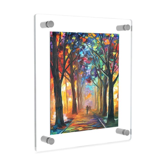 Fab Glass and Mirror Rectangular Acrylic Picture Frame - Thumbnail 2