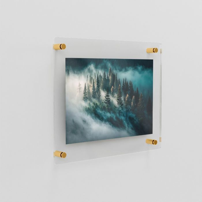 Fab Glass and Mirror Double Acrylic Picture Frame - Thumbnail 5