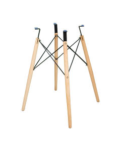 Modern Wooden Table Base – Sturdy & Stylish Wood Frame for Dining, Cafes & Homes