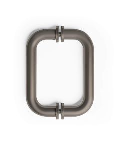 6 Inch Back to Back 'C' Pull Handle (Brushed Nickel)