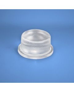 Clear Round Rubber Bumpers (12.7mm) x (6.4mm) 