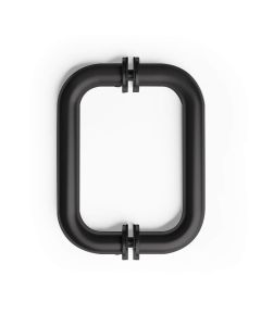 6 Inch Back to Back 'C' Pull Handle (Matte Black)