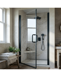 Pivot Shower Door Semi-Frameless