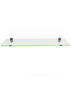 Rectangle Floating Glass Shelf Kit, 6