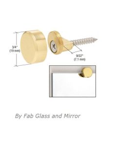 Round Mirror Clip Set (Set of 4 Clips)