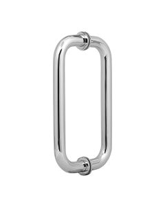 8 Inch Back to Back 'C' Pull Handle (Chrome)