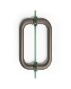 8 Inch Back to Back 'C' Pull Handle (Brushed Nickel)