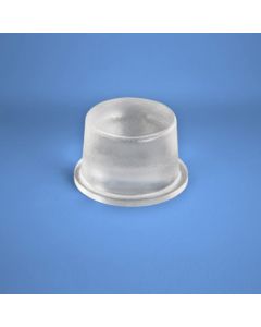 Clear Round Rubber Bumpers (16.5mm) x (10.2mm) 