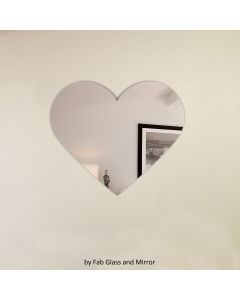 Modern Heart Shape Mirror
