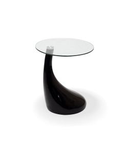 TearDrop Side Table Black Color 