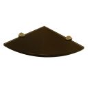 Floating Glass Shelves (Corner)