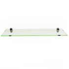 Rectangle Floating Glass Shelf