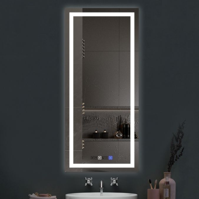 Modern Led Wall Mirrors Bathroom, Led Mirror Lights Not Working