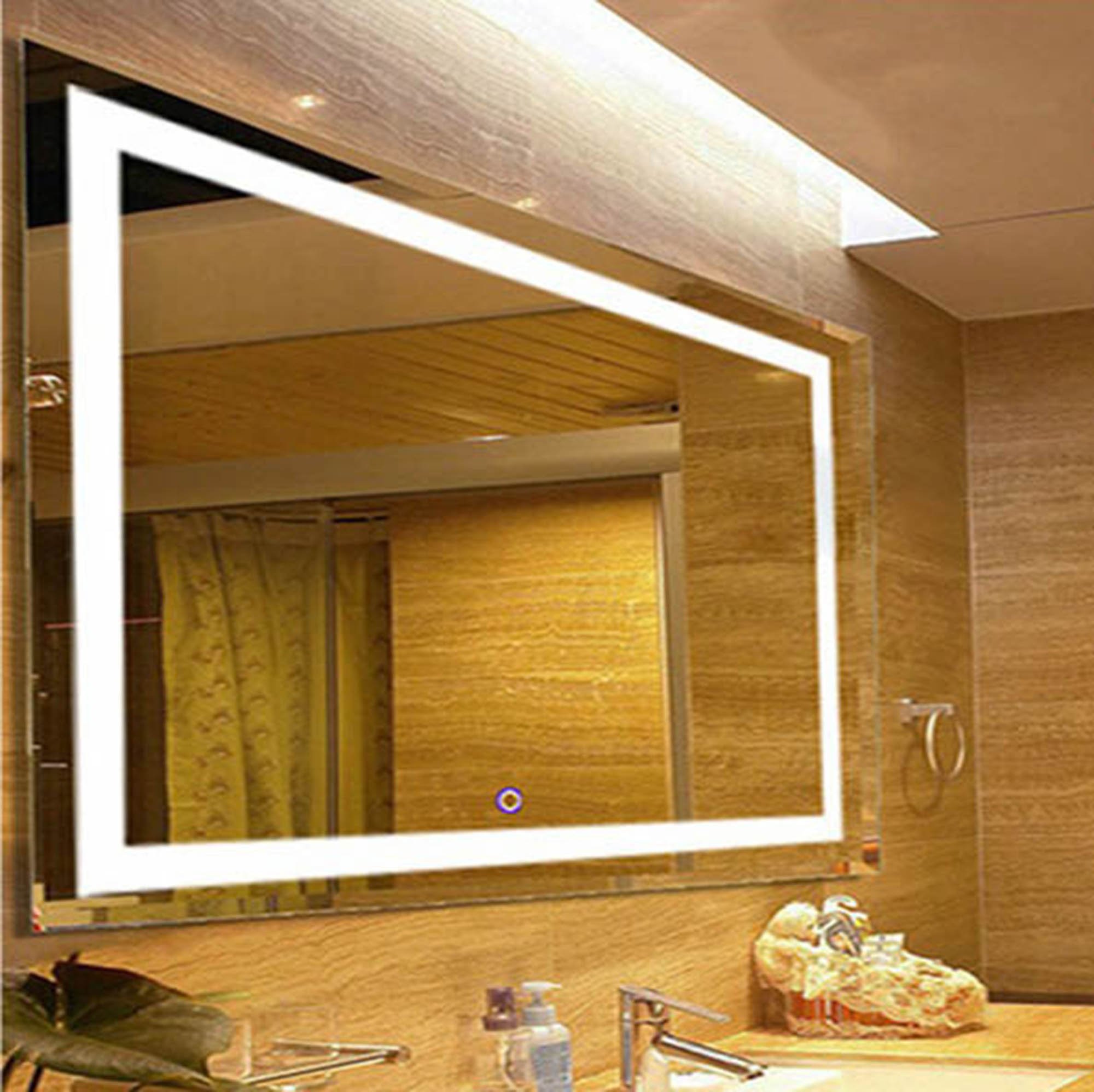 Led Lighted Vanity Mirror, Vanity Lighted Mirrors For Bathrooms
