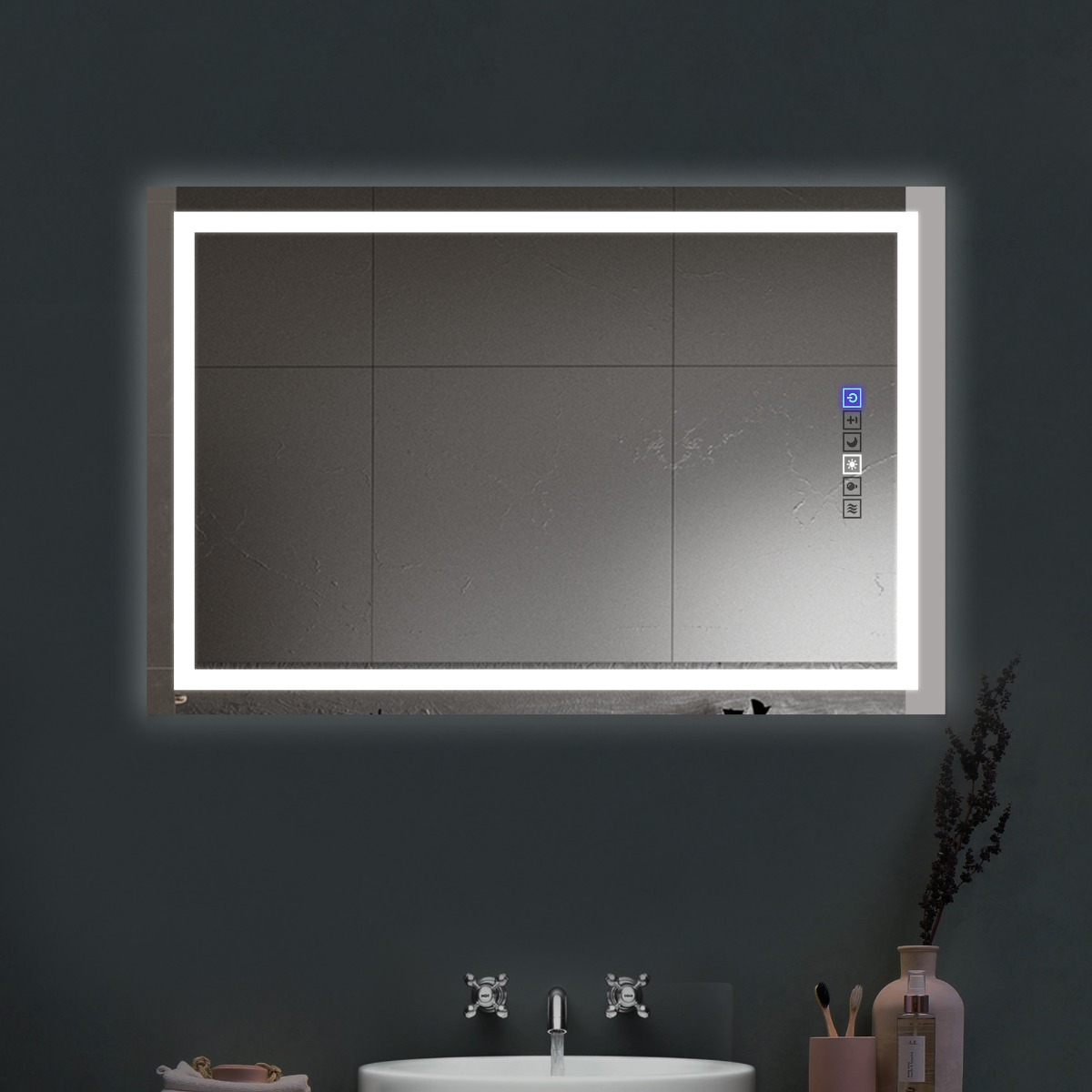 Wall Mirrors Bathroom Vanity, Where To Recycle Bathroom Mirrors