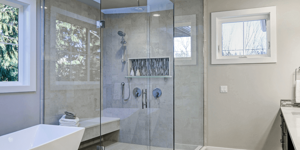 Custom Cut Glass Shower Shelves, How To Install Glass Shelves In Shower