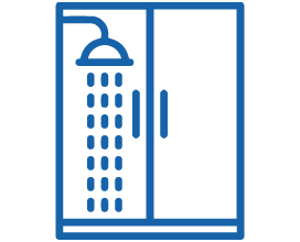 Tinted Glass Shower Doors & Walls icon