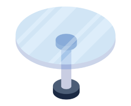 Tint Glass Table Top icon