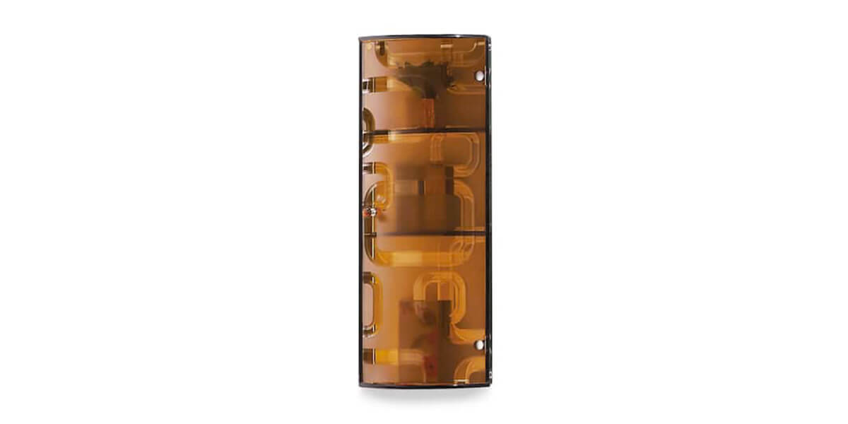 Elegant Corner Glass Mirror Cabinet