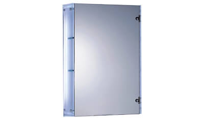 Two Shelf LED Mirror