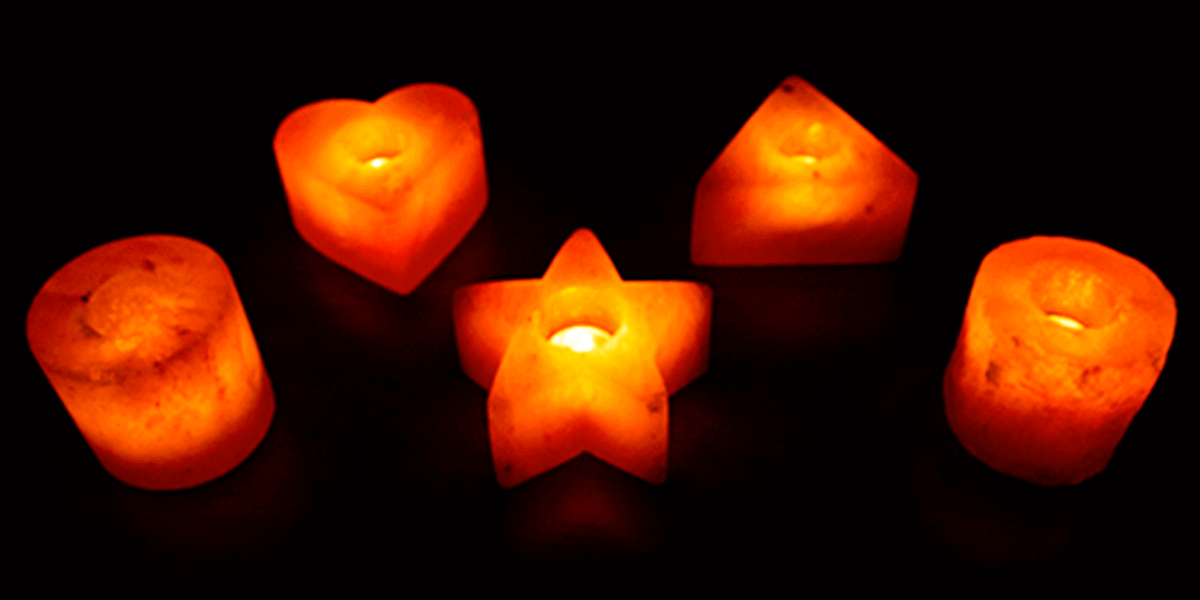 Details about   Himalayan Salt Lamp Candlestick Crystal Handmade Candle Holder Star Candlestick 