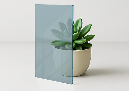 Tint Blue Glass