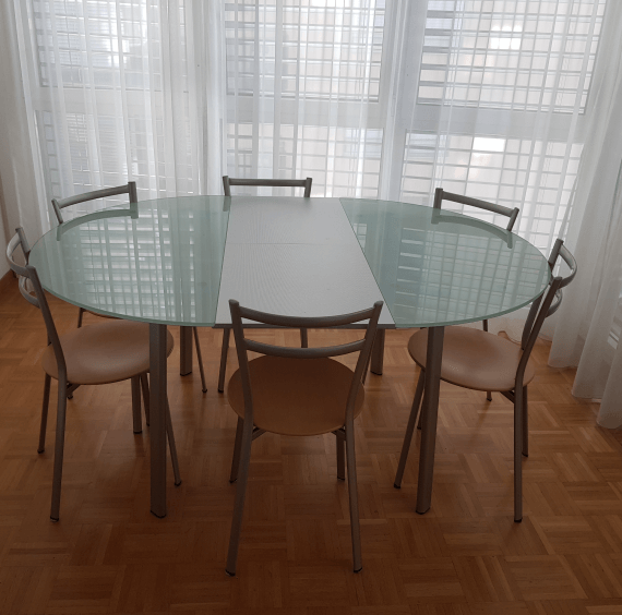 EOval Glass Table Top