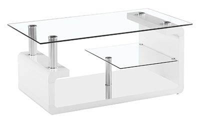 Elegant Glass Coffee Table